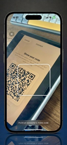 Yoink: share & connect screenshot