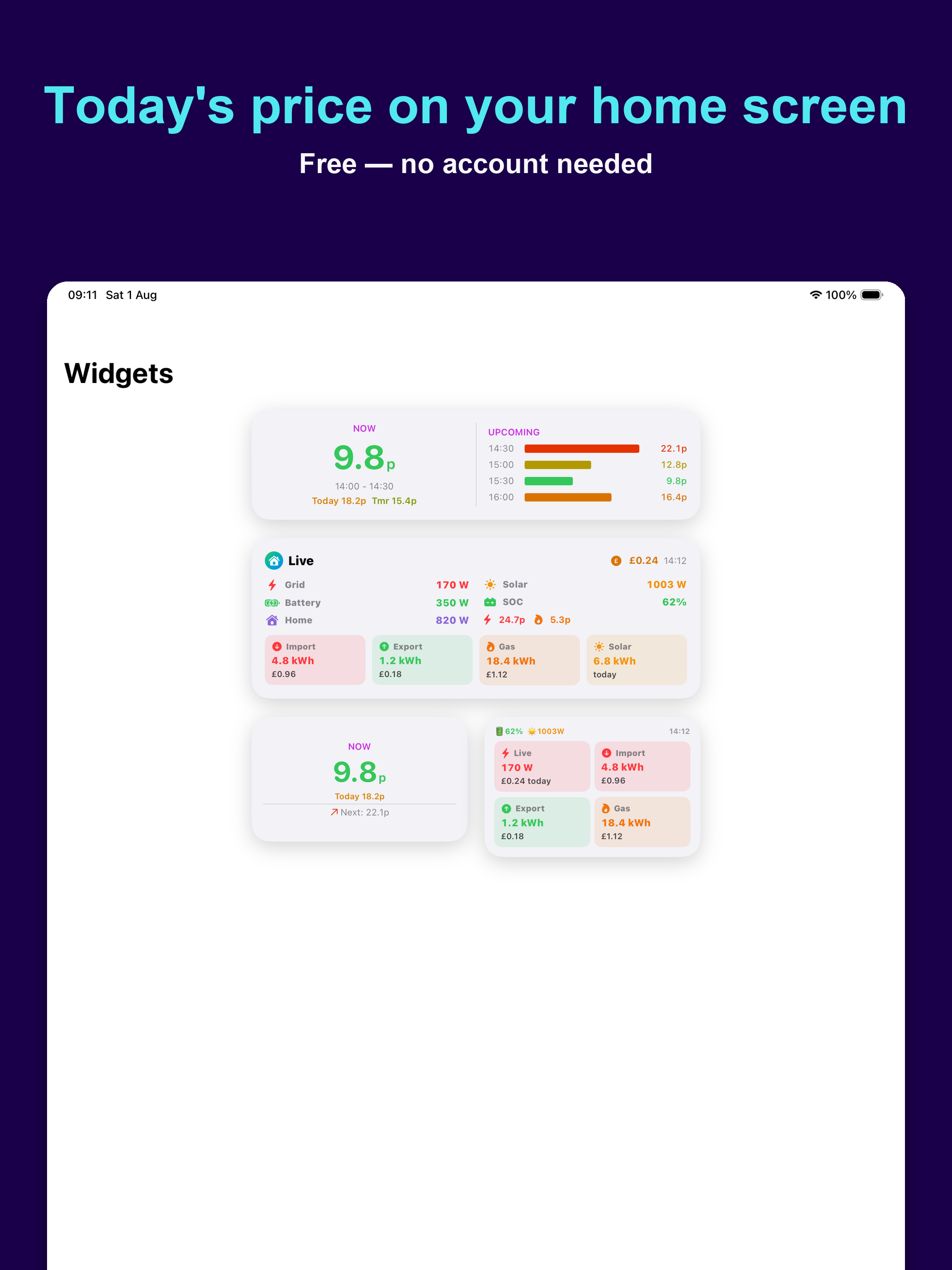WattSaver for Octopus Energy screenshot 15