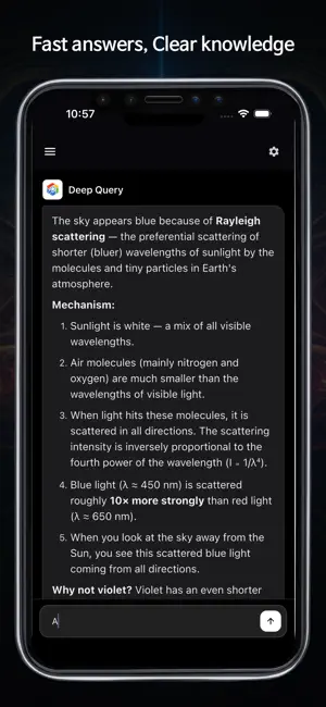 DeepQuery - Ask Anything - AI screenshot 2