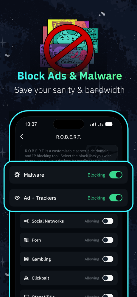 VPN Windscribe: Fast & Secure screenshot 2
