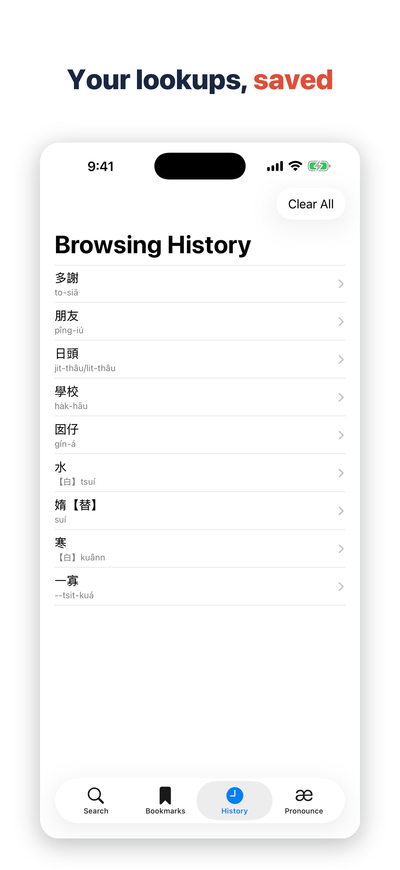 Taiwanese-Mandarin Dictionary screenshot 4