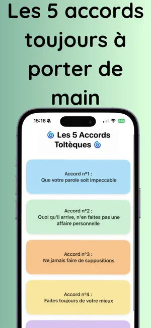 Pensées Toltèques screenshot 2