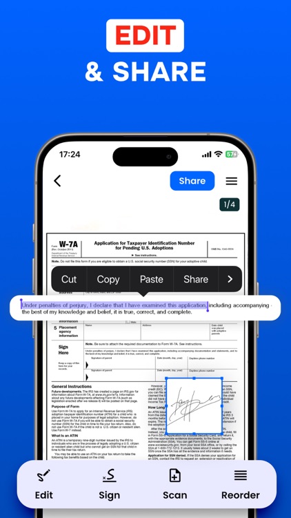 Scanner PDF - Scan documents screenshot-3