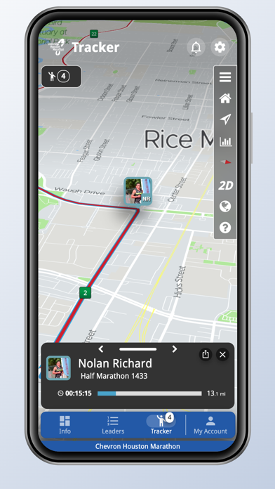 Chevron Houston Marathon Screenshot