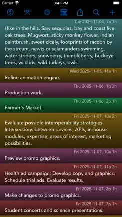 CalReader - Calender logs iPhone image 1