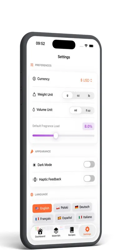 Candle Calculator PRO screenshot 7 of 7