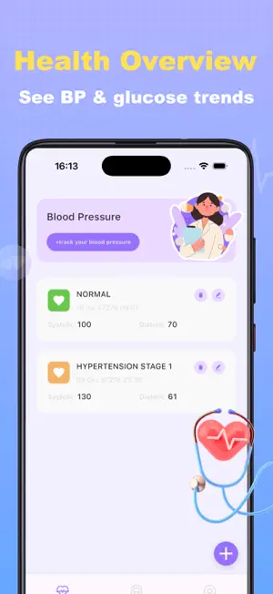 GlucoPress screenshot 2