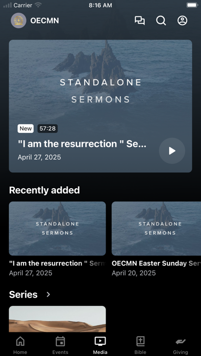 Screenshot 3 of Oromo Evangelical Church of MN App