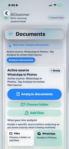 XCleanner screenshot