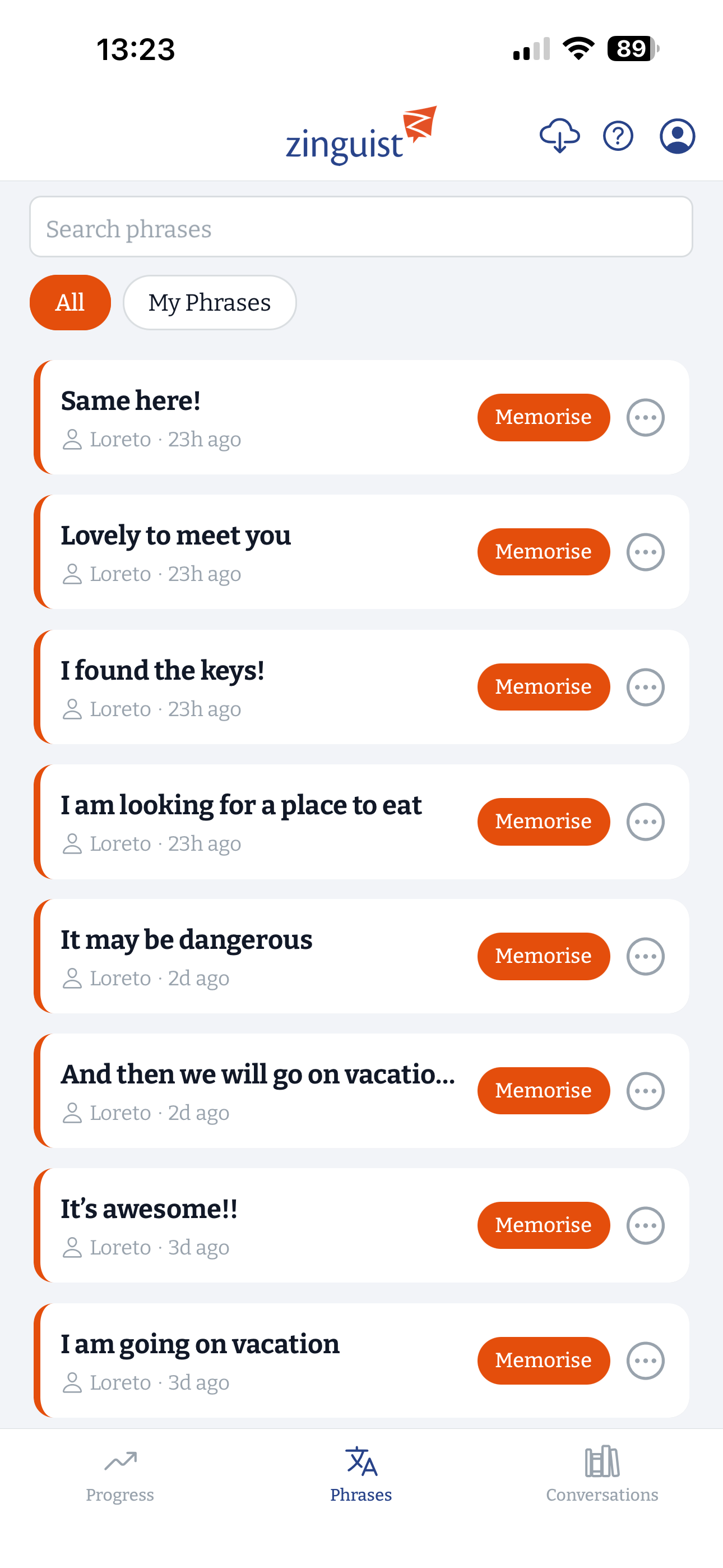 zinguist screenshot 3