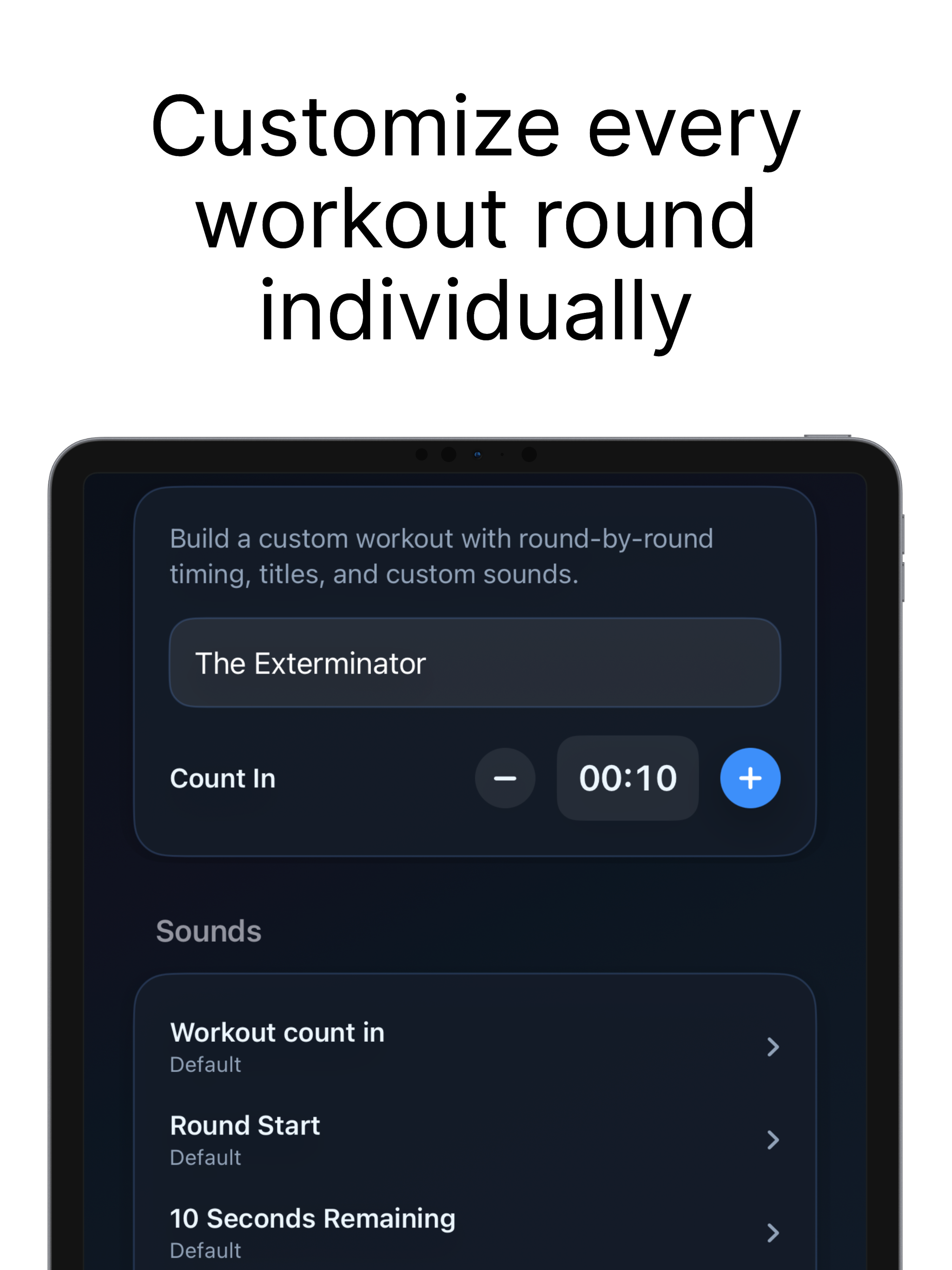 RoundCue Interval Timer screenshot 6