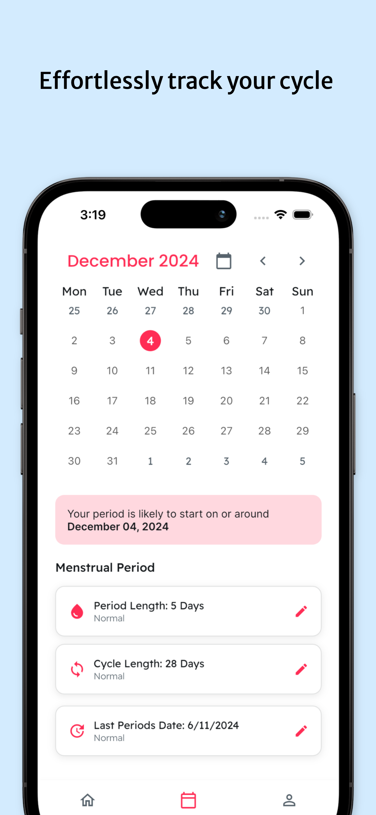 Pulse Periods Tracker