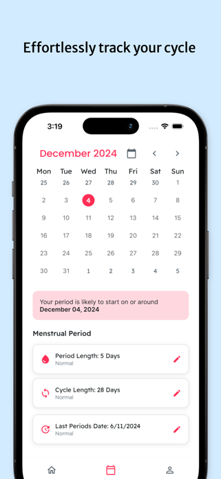 Pulse Periods Tracker Screenshot 3 of 4
