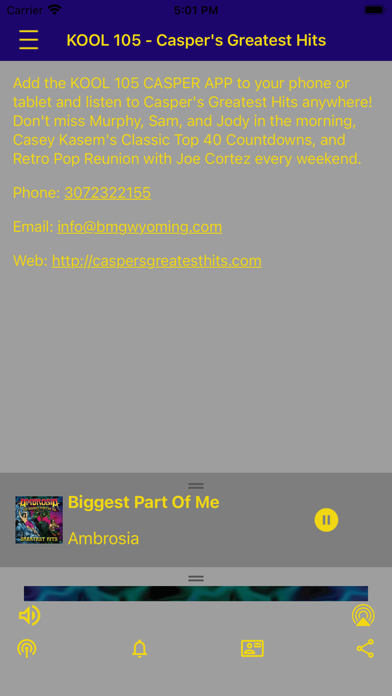 Screenshot #3 pour KOOL 105 Casper