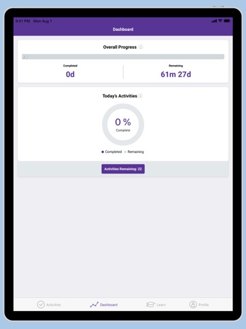 FORWARD 102 iPad screenshot