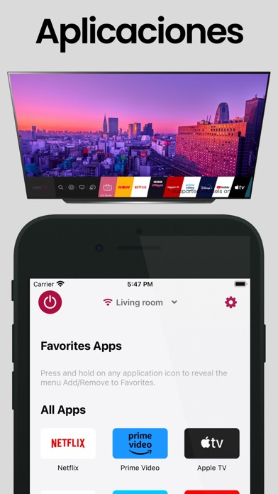 Remoto Control LG Smart TV screenshot 2