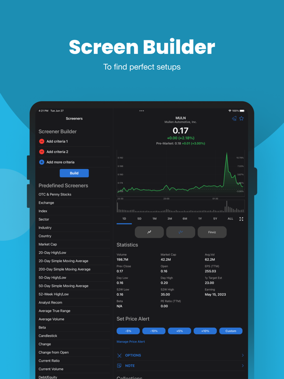 Screenshot #6 pour Stock Screener by StockScan.io