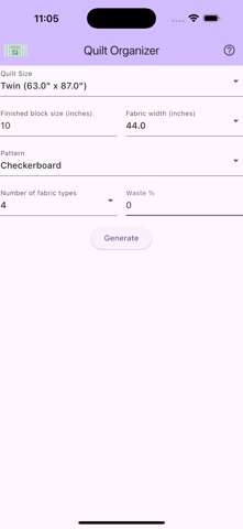 Quilt Organizer Screenshot 1 of 4