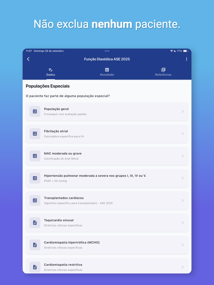 EchoDICOM Calc - Diástole 2025