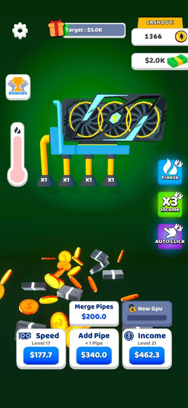 #2. Stack Cash (iOS) By: AH GAME STUDIO