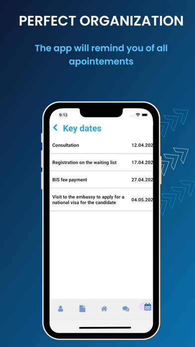 Blue Card Agency Screenshot