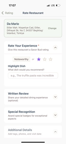 Savorbud screenshot