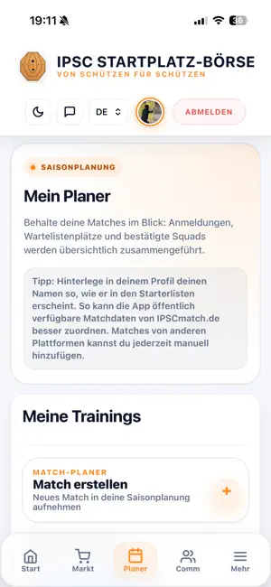 IPSC-Börse screenshot 3
