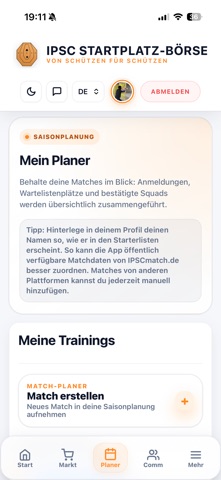 IPSC-Börse iPhone screenshot