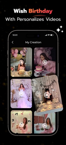 Birthday Song Video Maker screenshot