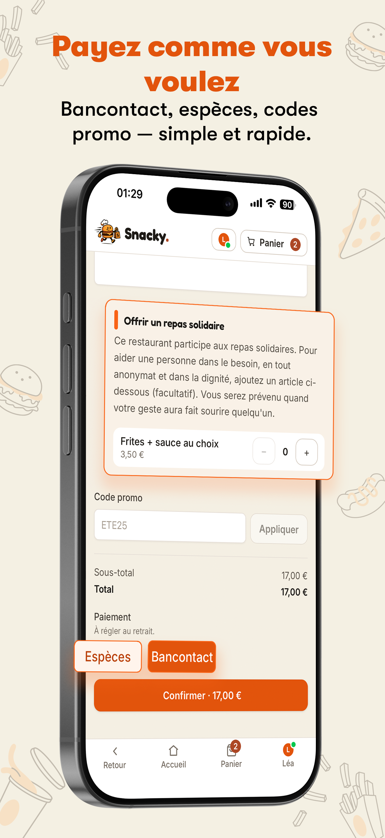 Snacky - Commande & Livraison screenshot 5