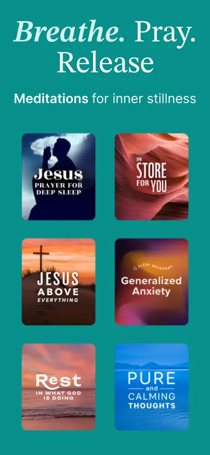Captura de tela 3 de 6 de Abide: Bible Prayer Meditation