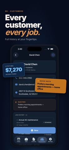 Logged: Job & Invoice Tracker Screenshot 6 of 8