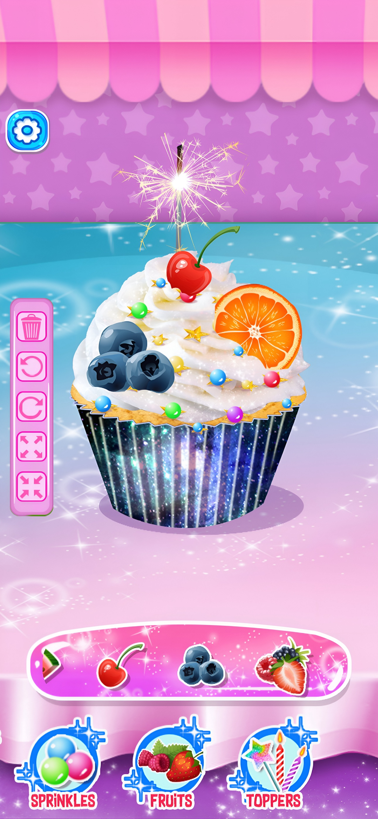 Girl's Glitter Baking Cafe
