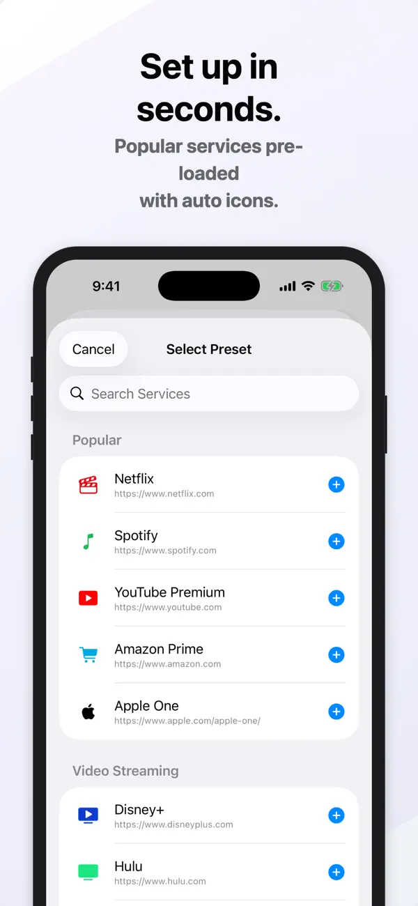 #4. SubsTracker - Manager & Save (iOS) Ved: Noriaki Togashi