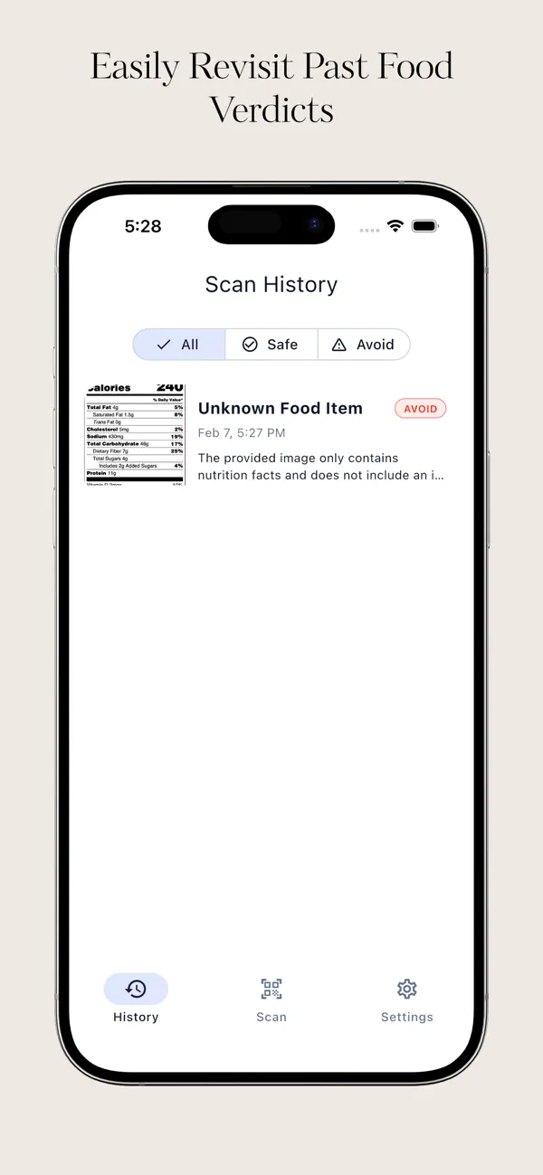 Screenshot #3 pour Ai Gluten Free Scanner & Track