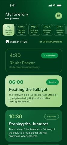 Saudia Hajj Journey screenshot