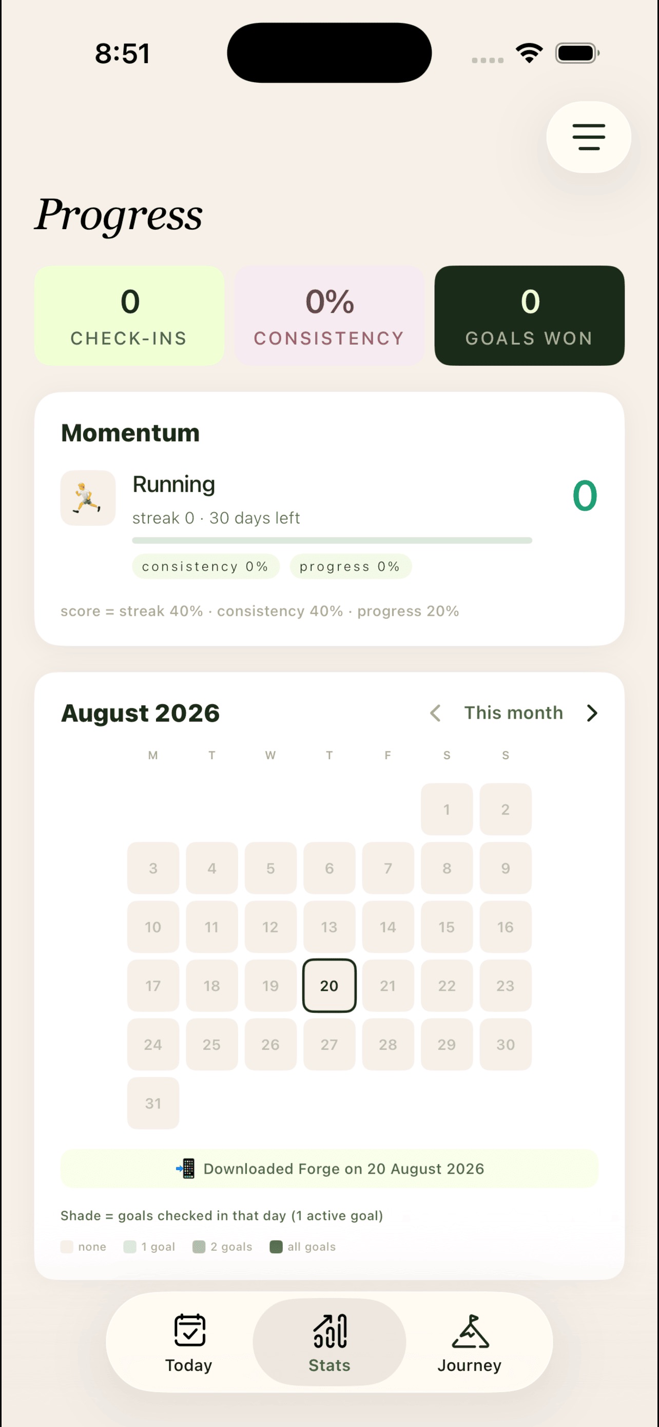 Screenshot 6 of Forge Habit Builder