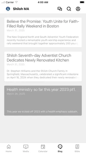 Shiloh SDA Church MA screenshot 4