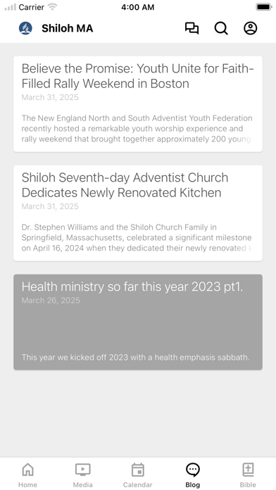 App screenshot