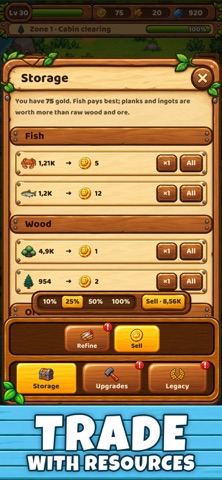 Lumberjack Life: Idle Forest Screenshot 3 of 6