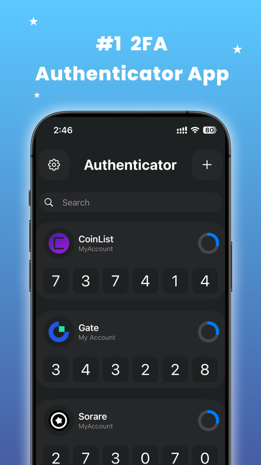 #1. Authenticator: 2FA App (iOS) By: Loop Mobile DMCC