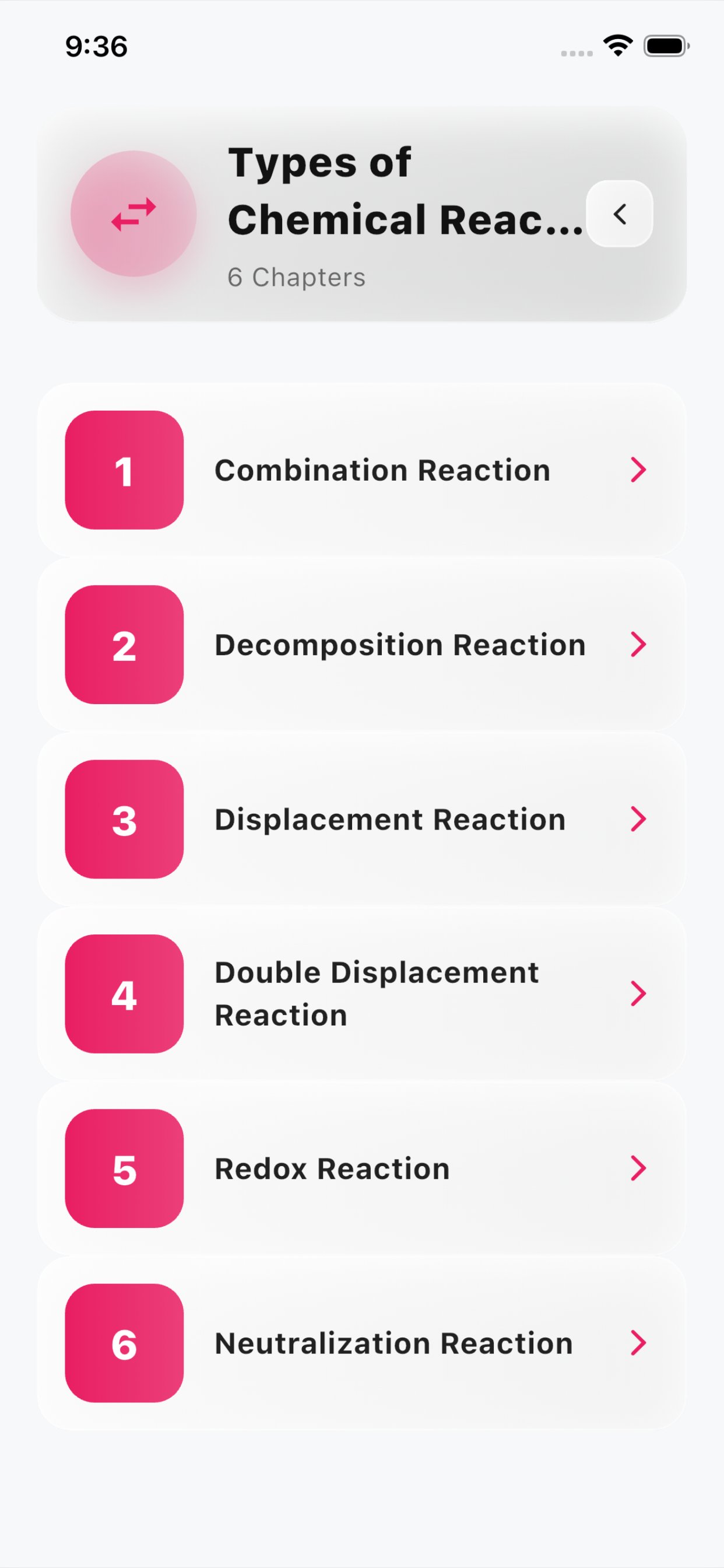 Chemistry Reaction Quiz Pro screenshot 3