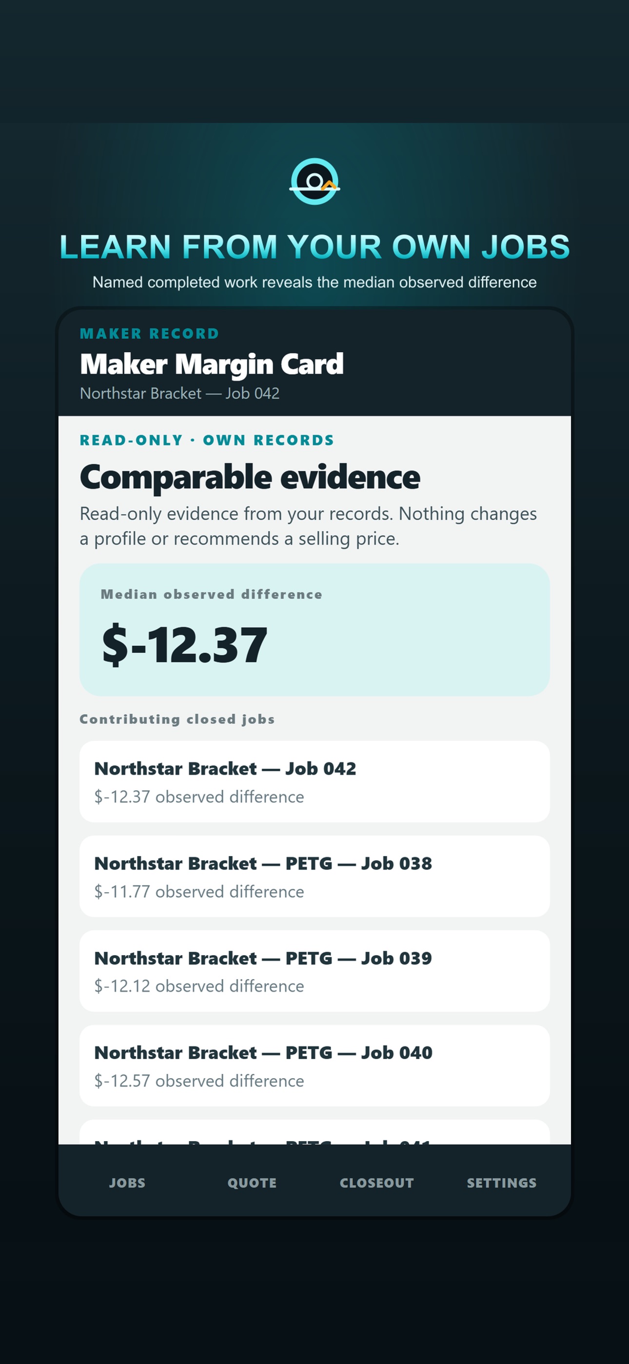 Screenshot 7 of 3D Print Cost & Margin
