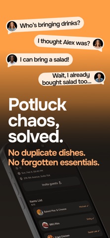 YoBring - Potluck Planner Screenshot 3 of 6