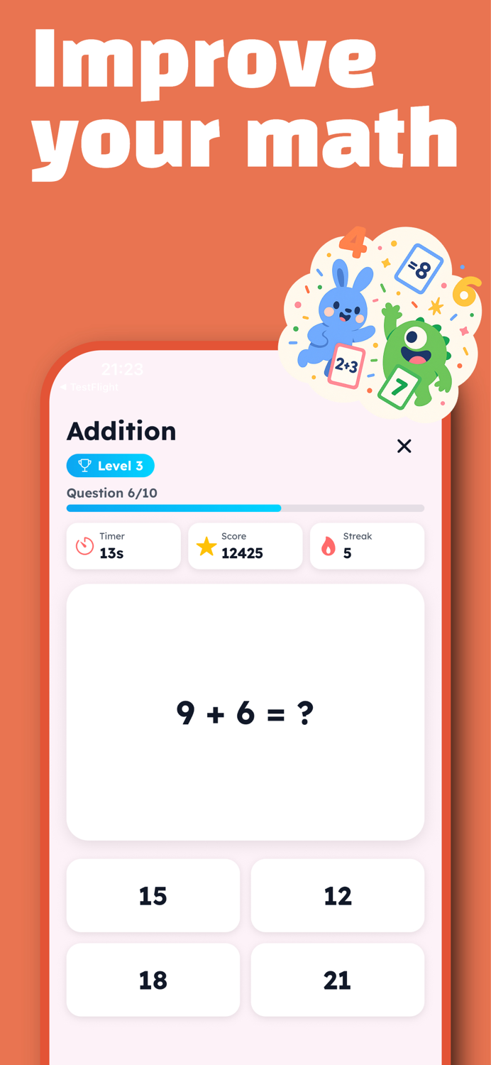 Math Flash Cards - Basic Math