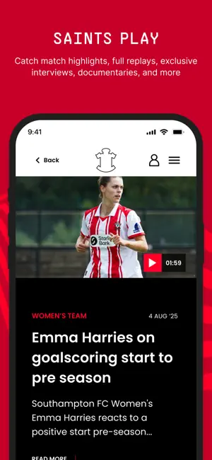 Southampton FC screenshot 2