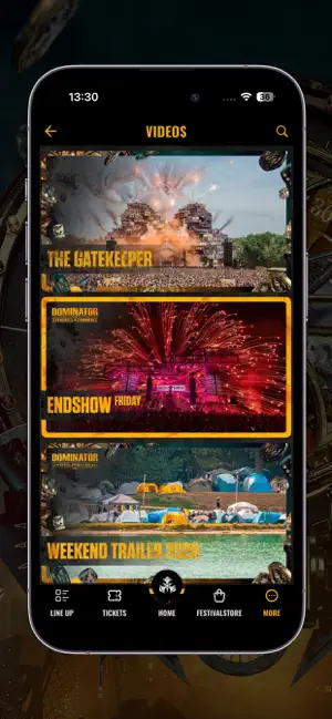 Dominator Festival iPhone screenshot 4