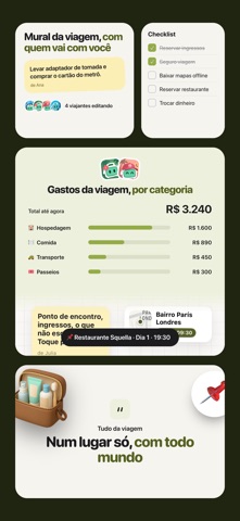Triplly: Roteiro de Viagem iPhone screenshot 6