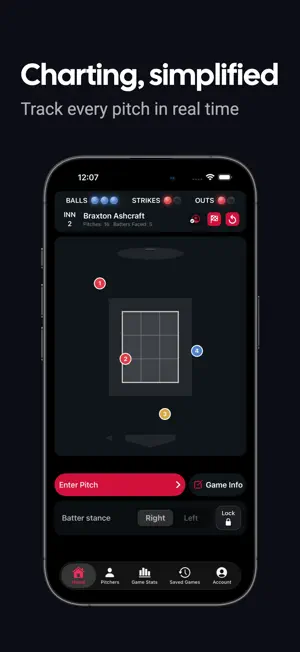 Seam - Pitch Charting screenshot 1