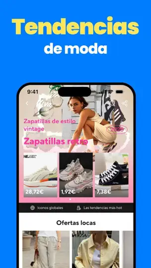 Captura de pantalla de AliExpress Shopping App en iPhone 5